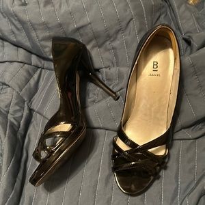 Black. Worn a few times.